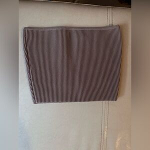 aritzia sculpt knit tube top